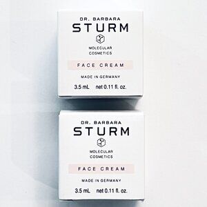 DR. BARBARA STURM Face Cream 2 x 3.5 ML Sealed NWT